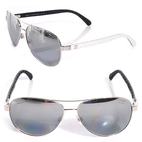 chanel aviator white|chanel aviators sunglasses.